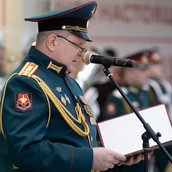 Зачитка приказа министра обороны РФ